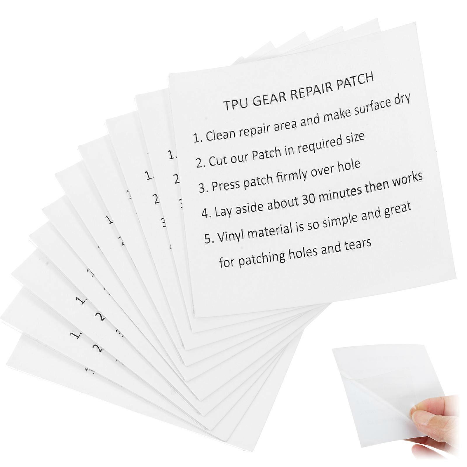 Inflatable Pool Repair Kit with 50Pcs Waterproof Swim Ring Repair Patch