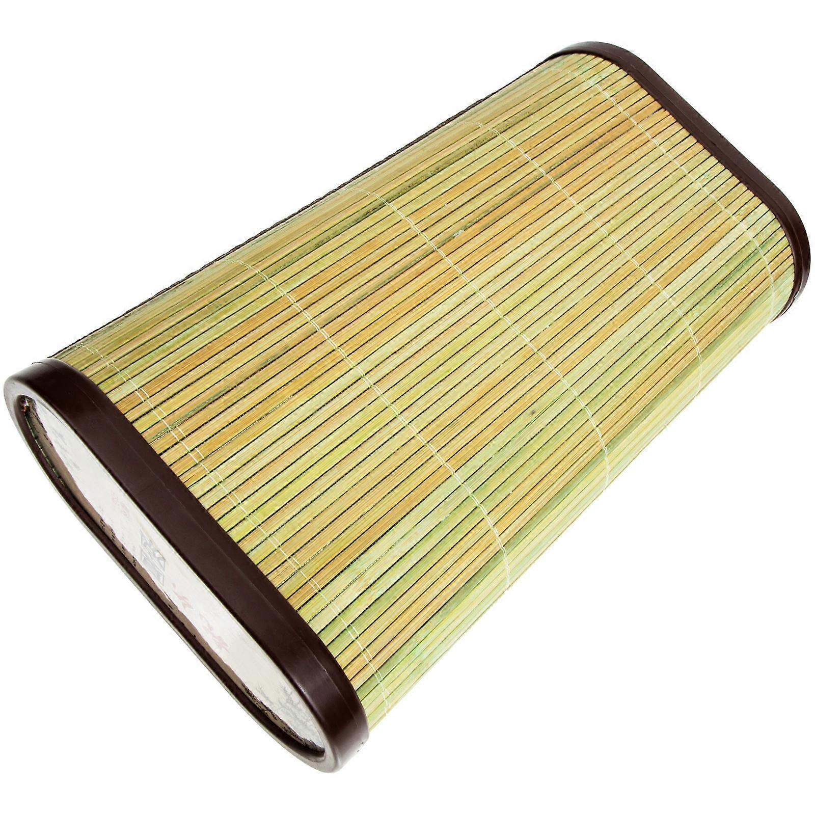Breathable Bamboo Woven Pillow Neck Support Pillow For People With Neck Pain 32x18x8cm Hollow Design 1Pack