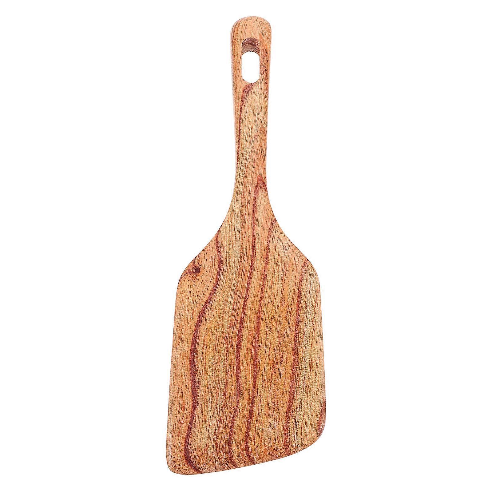 Chocolate Wooden Spatula for Kitchen Cooking Tool 2 Pieces Set