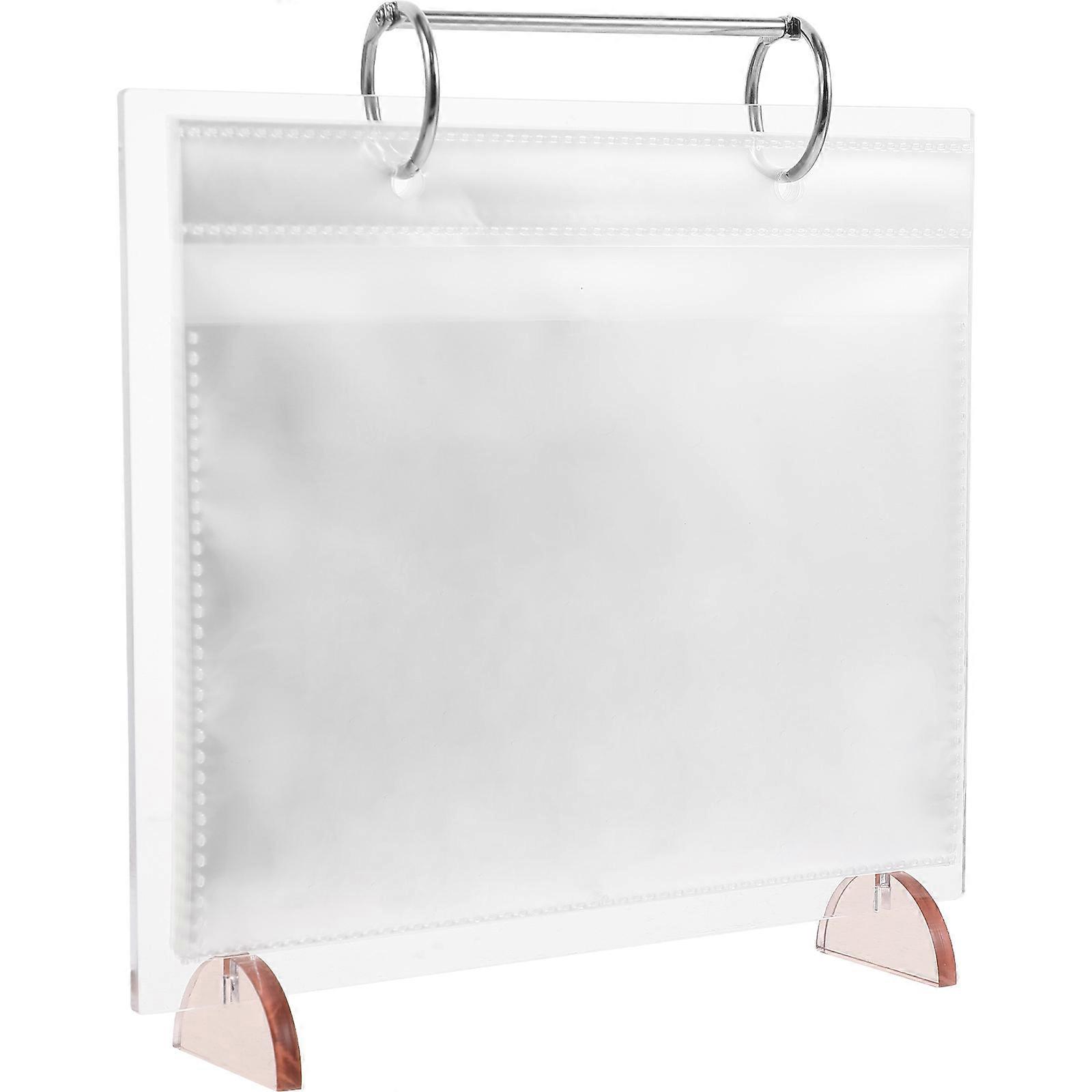 Rectangular Tabletop Photo Display Holder For Living Room Decoration With Multi-Functional Use 4Pcs