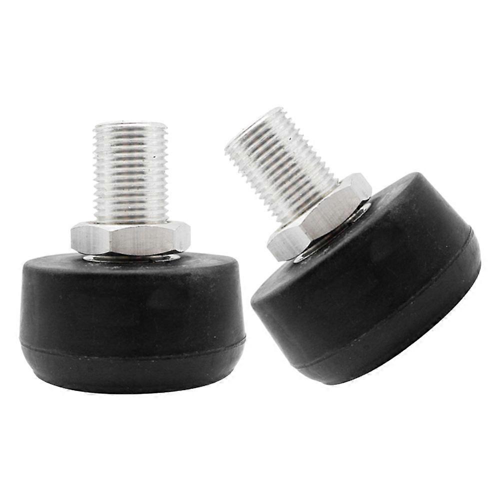 Roller Skate Toe Stoppers Adjustable Rubber Brake for Skating Shoes 6Pcs