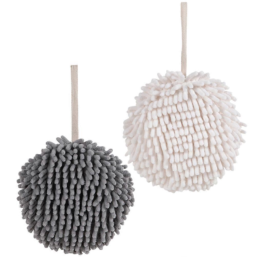 Chenille Hand Towels Absorbent for Home 4Pcs