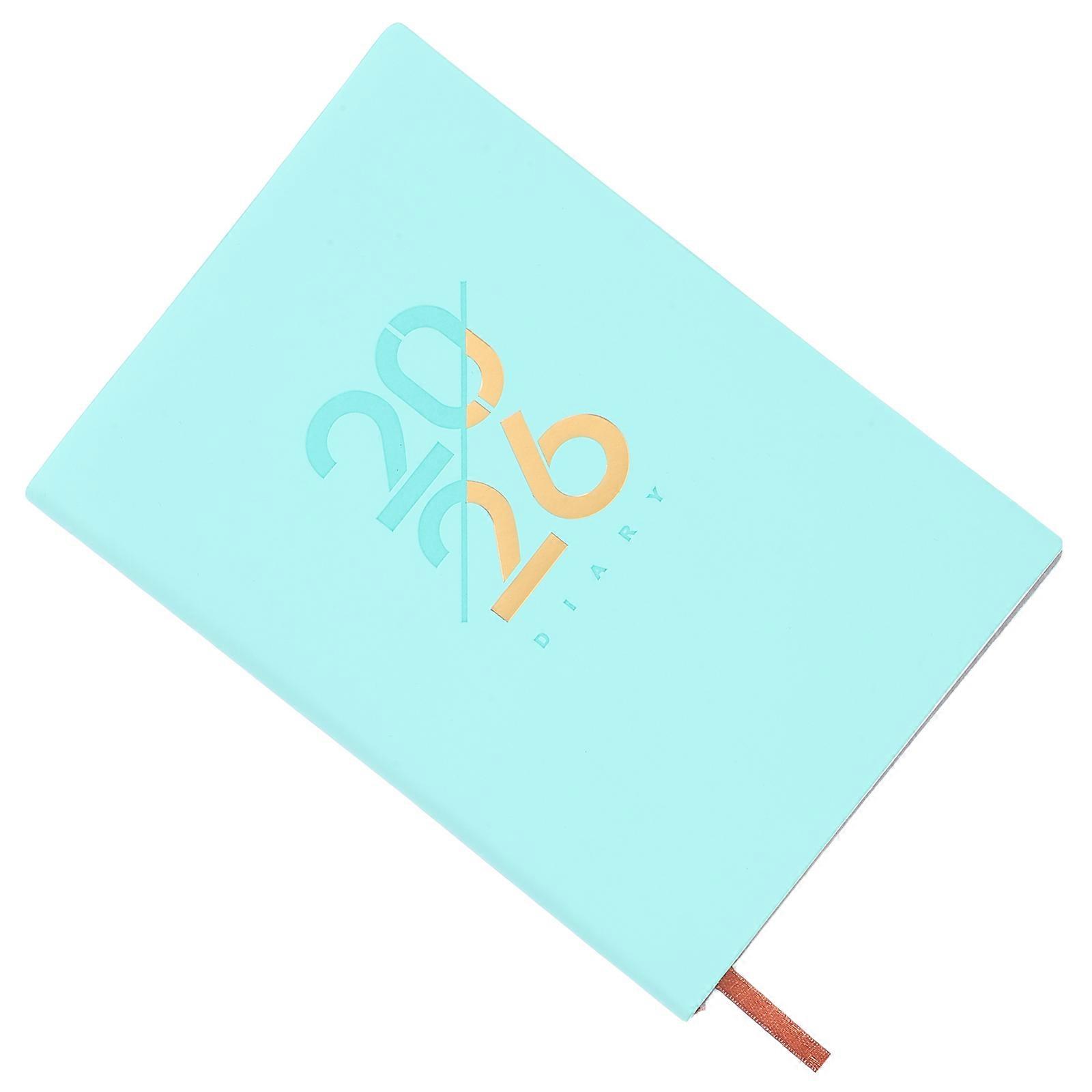 Academic Planner Task Planner for Writing Use 5Pcs Green PU Notepad