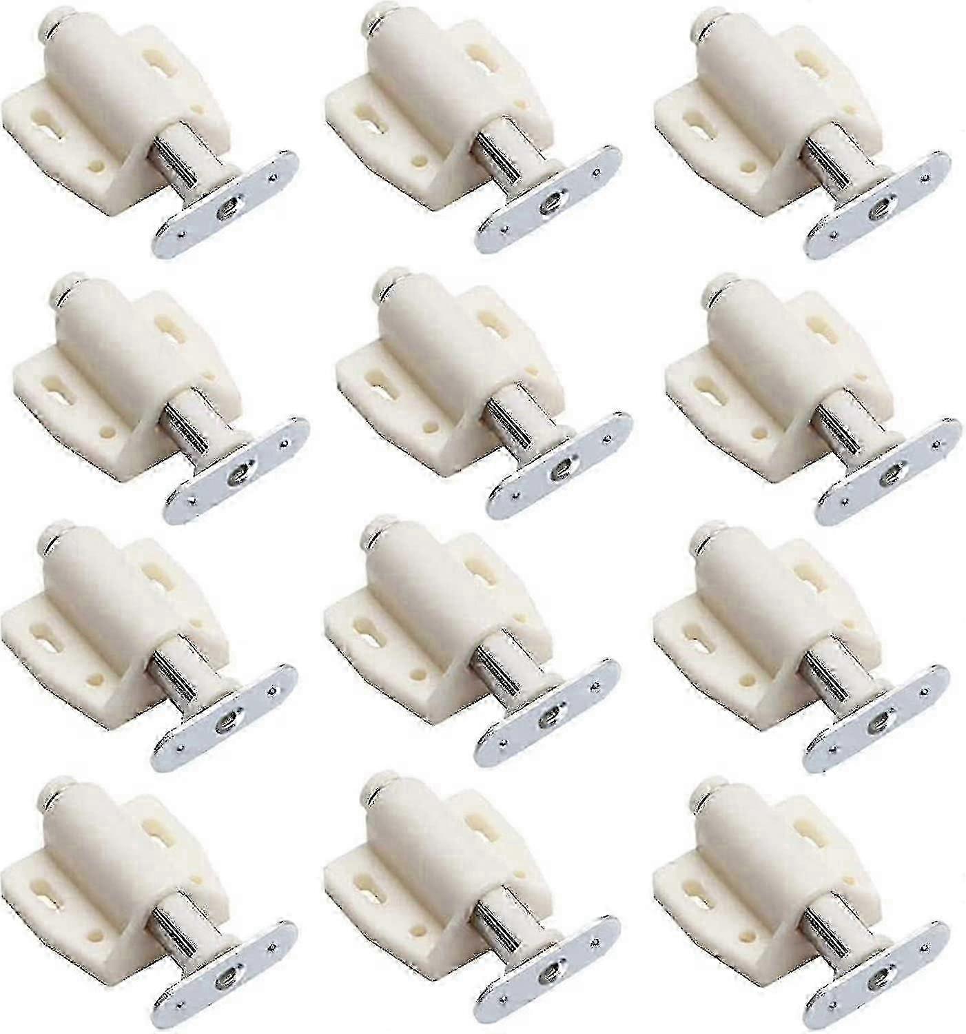 12-Piece Door Latch Spring Catch Kit with Pressure-Activated Mechanism