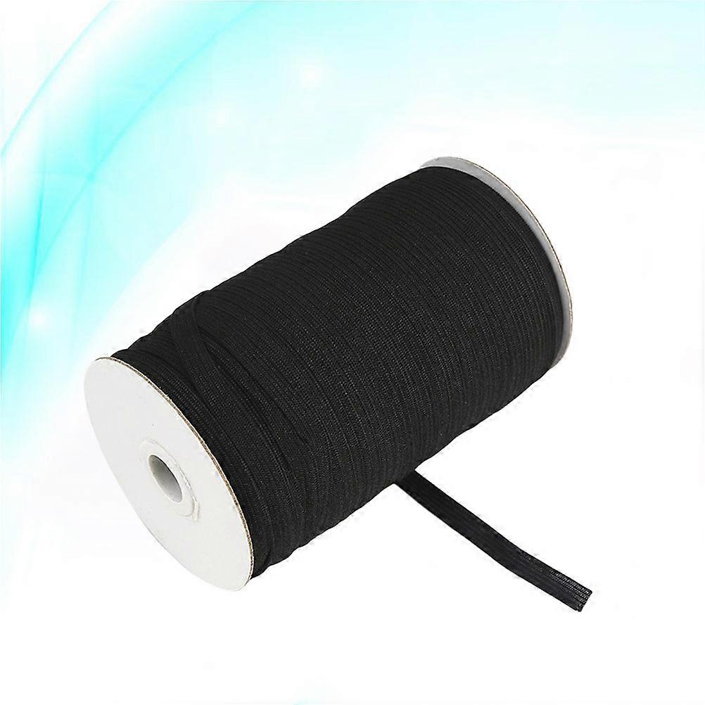 Black Elastic Bands DIY Springy Stretch Sewing Cord for 2Pcs Use