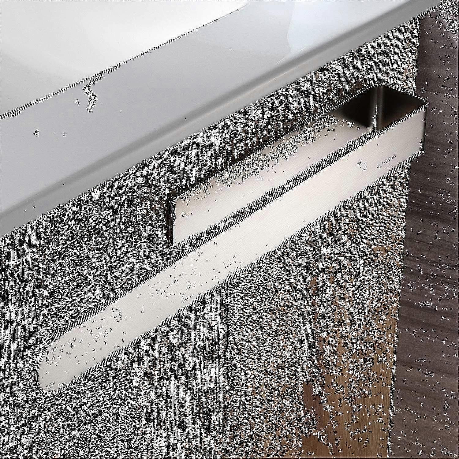 Kylpyhuoneen pyyheteline ilman porausta Itseliimautuva pyyheteline Ruostumaton teräs 37cm Musta