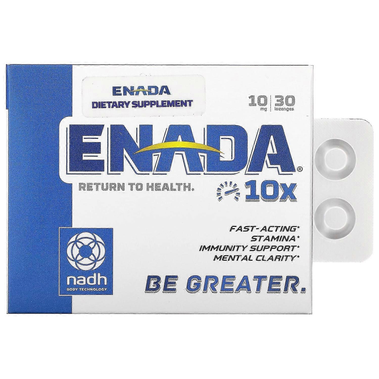 ENADA, 10x, 10 mg, 30 Lozenges