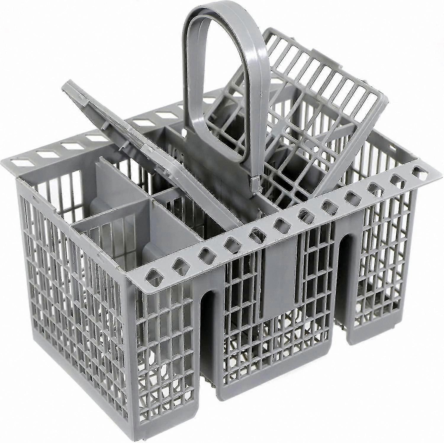 Dishwasher Cutlery Basket with Removable Handle