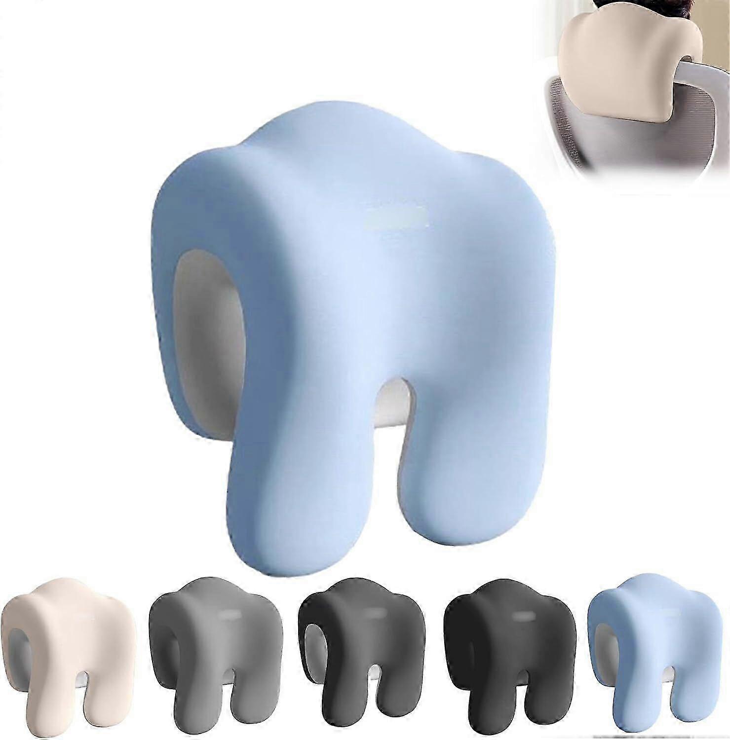 Improved Headrest Attachment for Extra Firm Office Chair - Ergonomic Neck Support Pillow for Enhanced Comfort