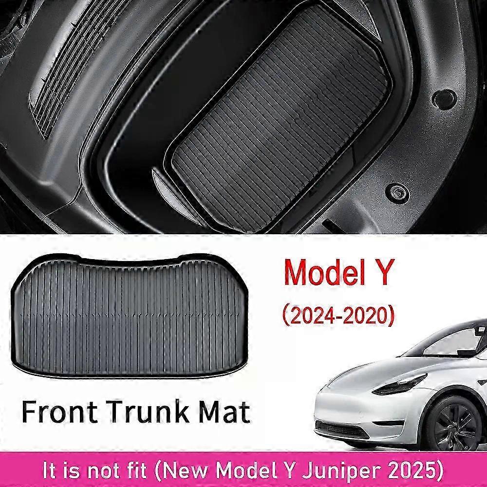 Floor Mats for Tesla New Model Y Juniper Launch Model 3 Highland Trunk Mat Carpets Protector Non-slip Floormat Car Accessories 26s