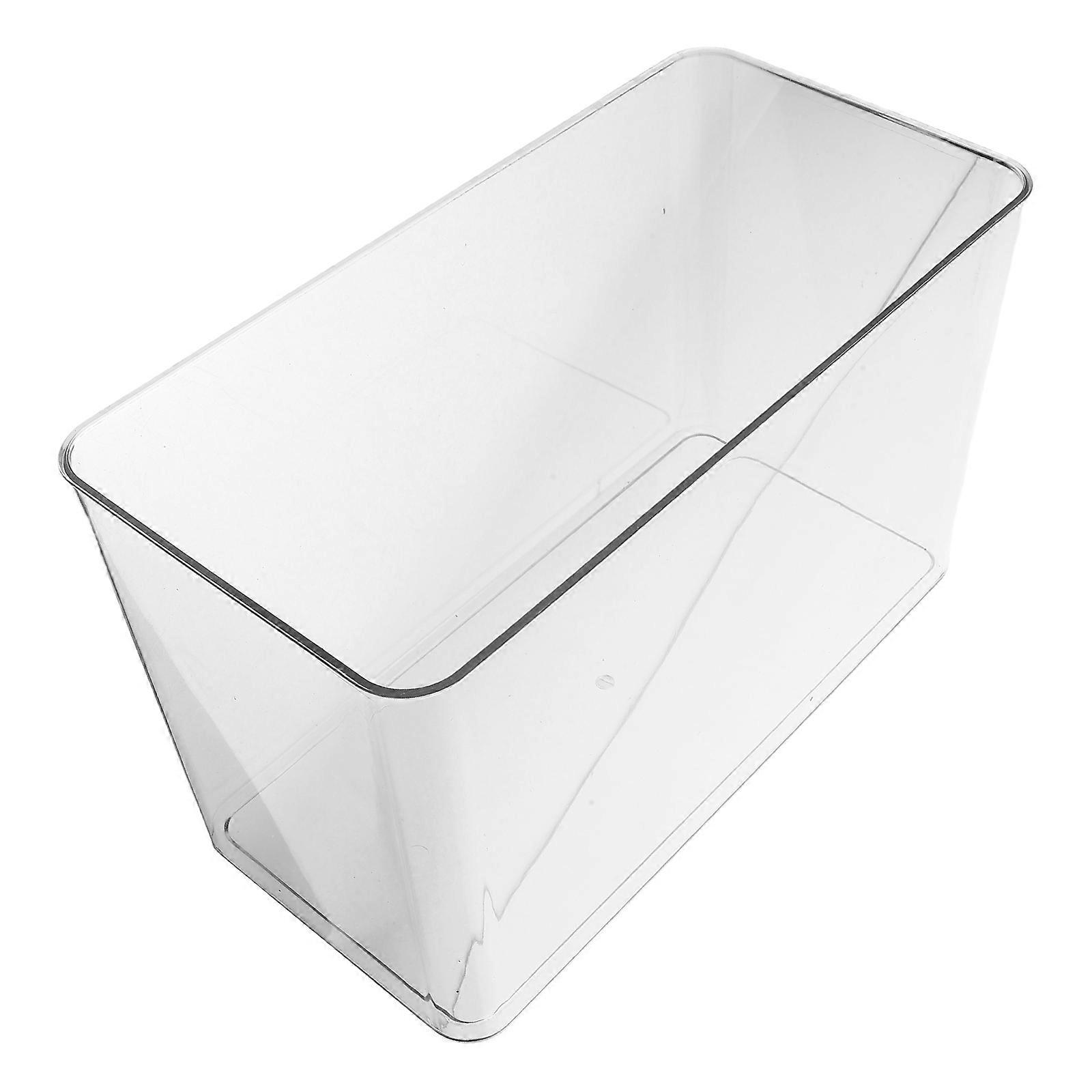Desktop Transparent Turtle Tank for Mini Aquarium Pet Breeding Box