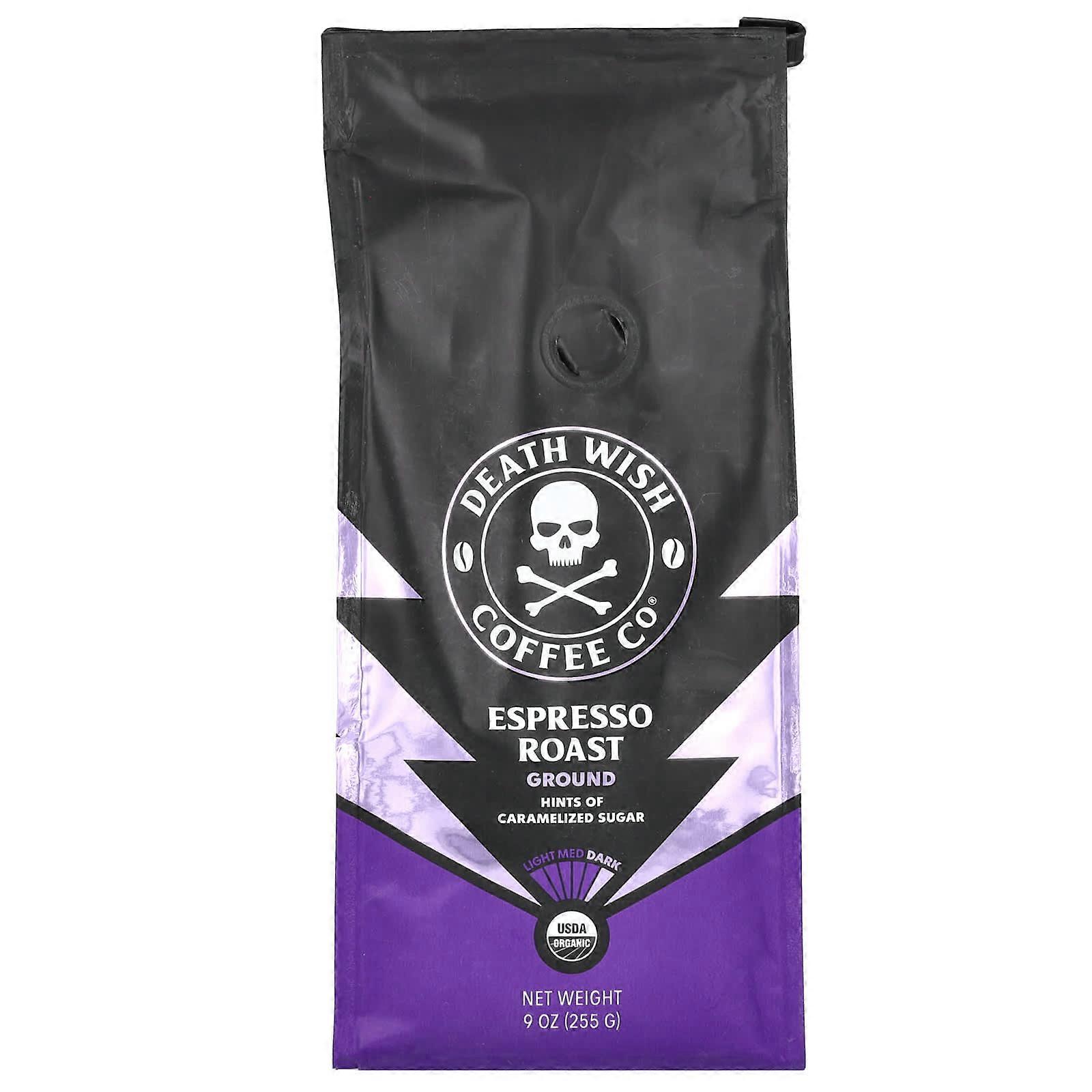 Dark, Ground, Espresso Roast, 9 oz (255 g)