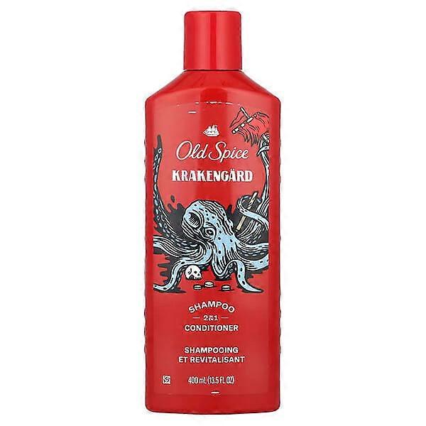Old Spice, 2 in 1 Shampoo & Conditioner, Krakengard, 13.5 fl oz (400 ml)