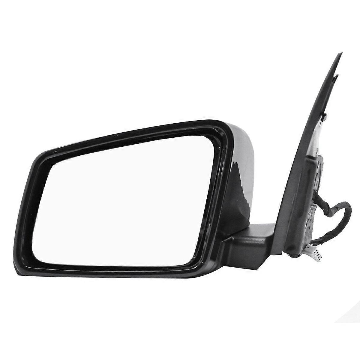 Left Side Door Rear View Mirror Assembly Black for 