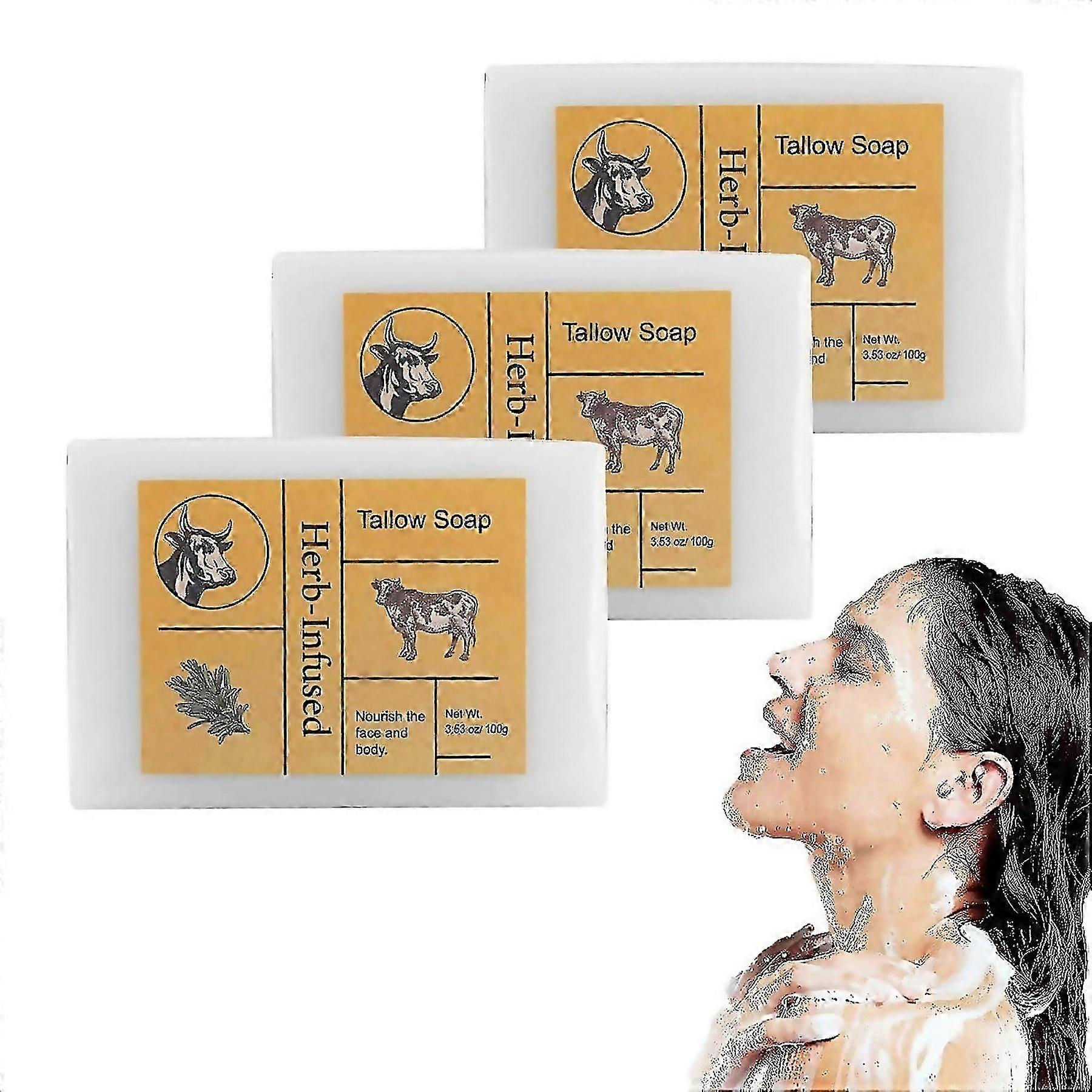 For Beef Tallow Soap Bar 100 Grass Fed Tallow Handmade Soap Bar Herbinfused Tallow Soap For Nourish