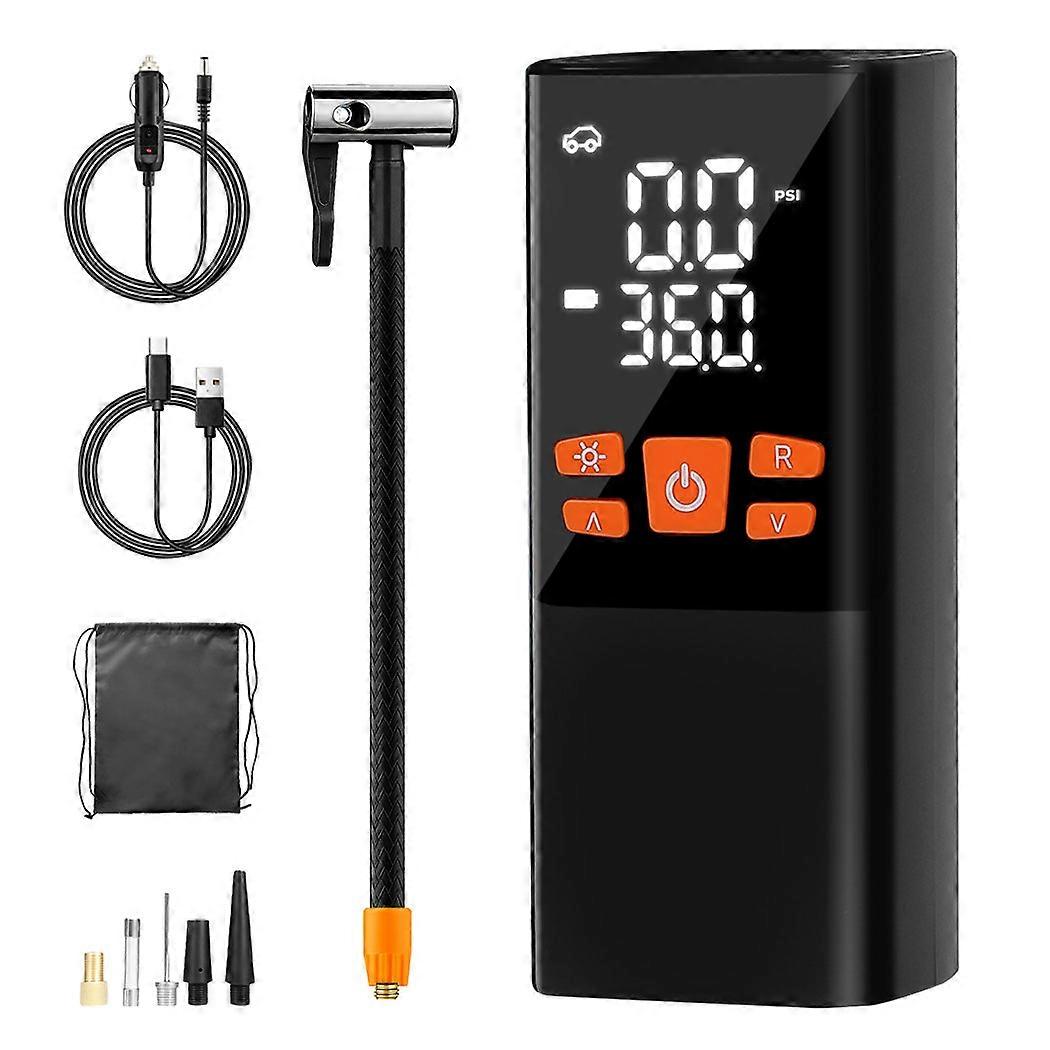 Manan Car Tyre Inflator Cordless Digital Rechargeable Tire Air Compressor Pump