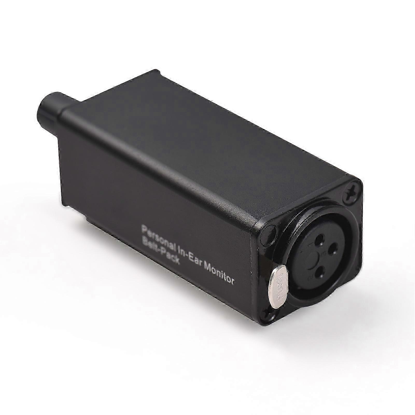 25-26 in-Ear Monitor Amplifier Portable Stereo Headphone Amp with XLR Input 3.5mm Output