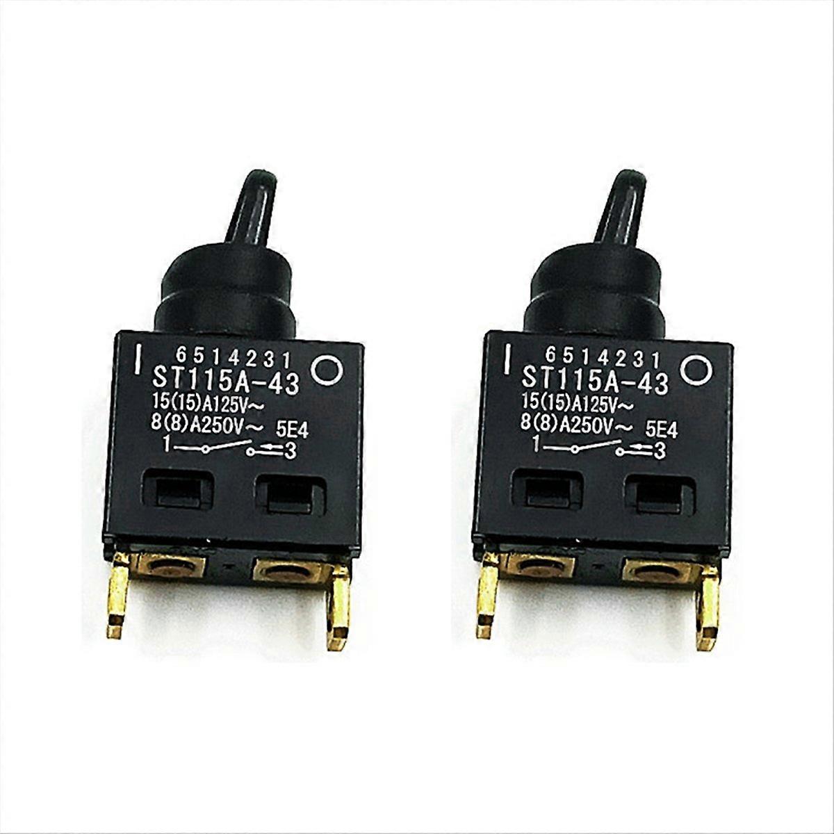 2pcs Switch Angle Grinder Switch for 9523NB 651403-7 651433-8