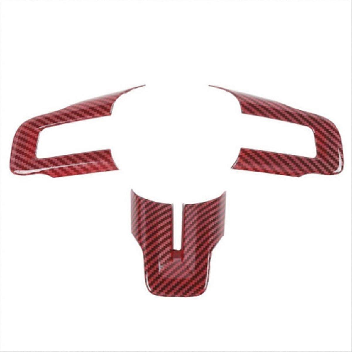 Rattskydd i kolfiber, rött för 2016-2023