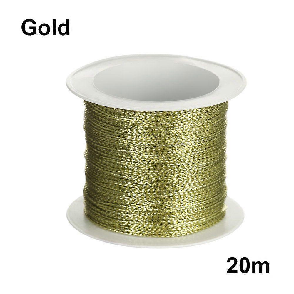 Tying Rope Tinsel String Packaging Thread Christmas Strap Ribbon Metallic Cord
