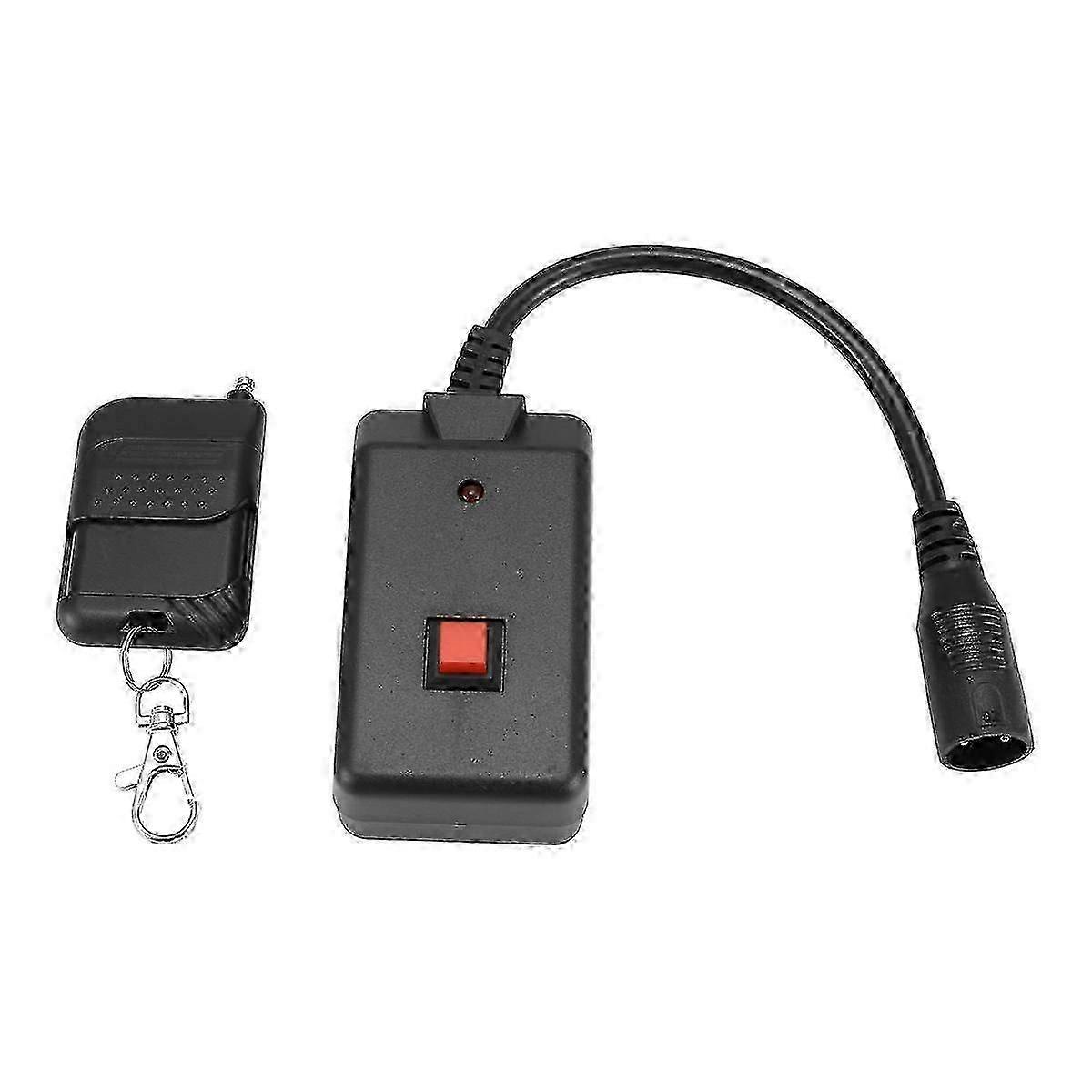 Portable 400W to 1500W AC 90-240V Smoke Machine with 3 Pin Wireless Remote Receiver for Stage DJ Use