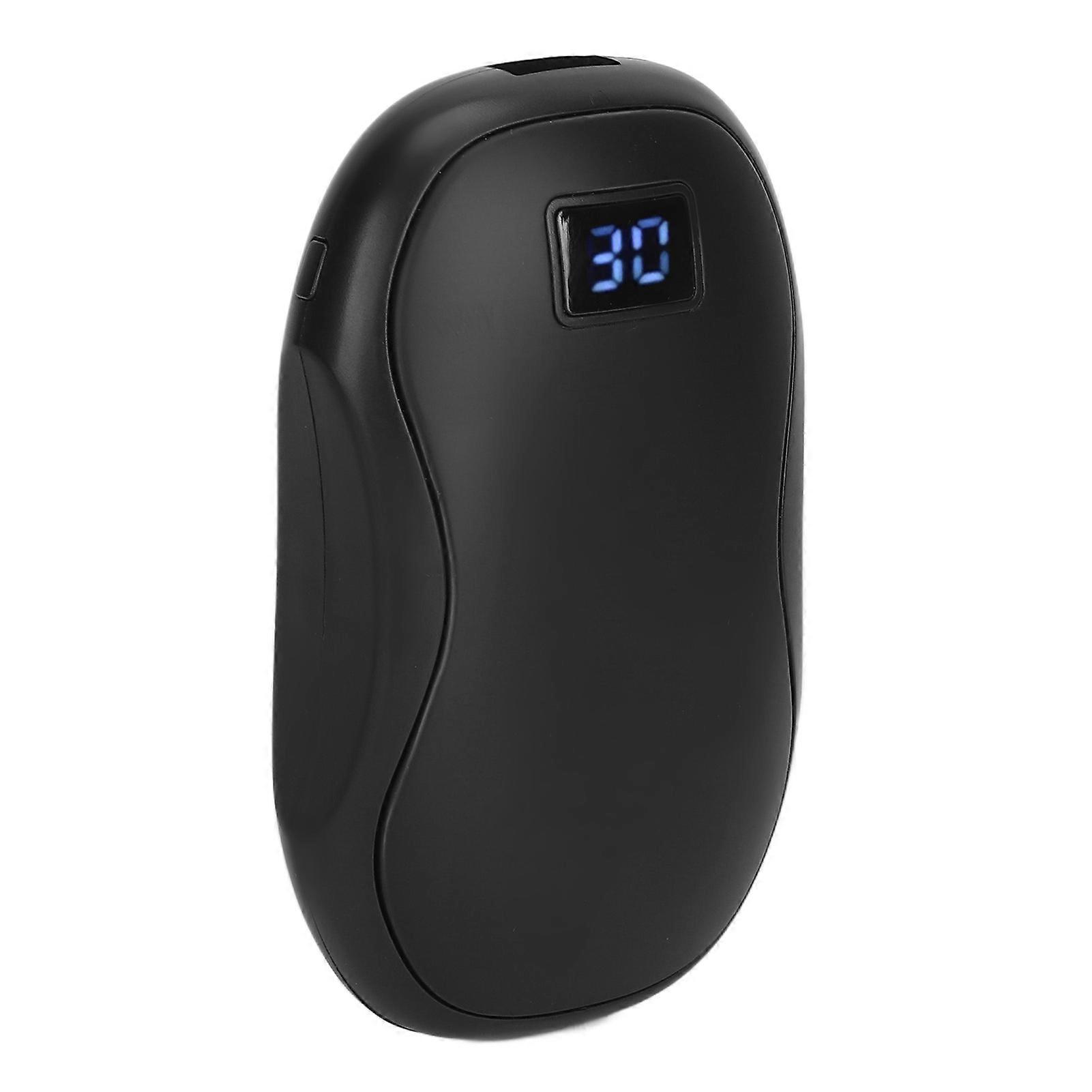 USB Hand Warmer Portable Pocket Size Fast Heating Adjustable 3 Gears Digital Rechargeable Hand Warmer 