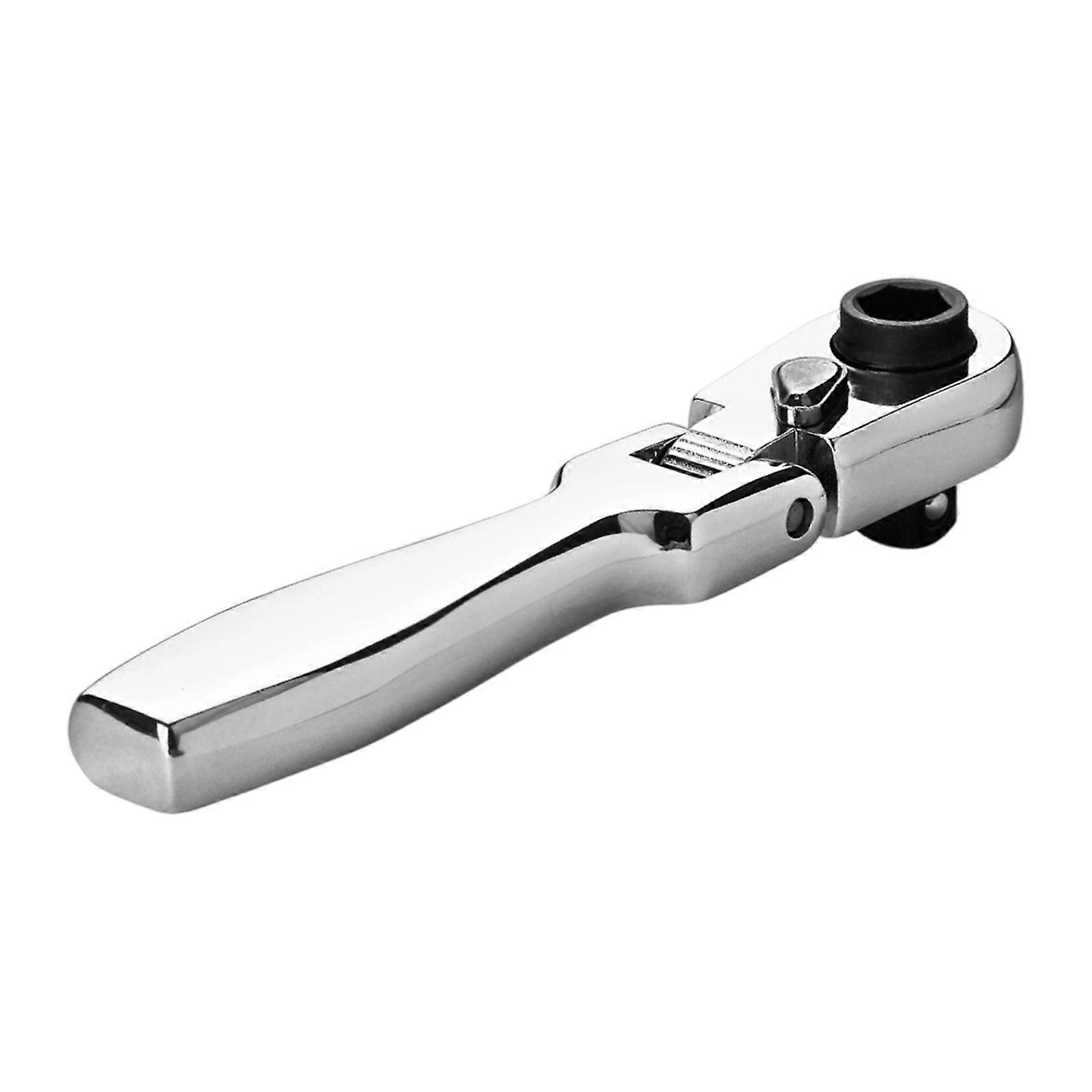 72 Tooth Reversible Ratchet Handle Wrench Quick Releasing Reversible Socket Wrench Socket Adapter Extension Wrench Multicolor