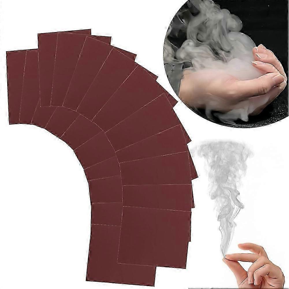 Magic Smoke Paper, Magic Smokes from Finger Tips, Close-up Magic Tricks Tool, Magician Props Stage Illusions Accessories-Good