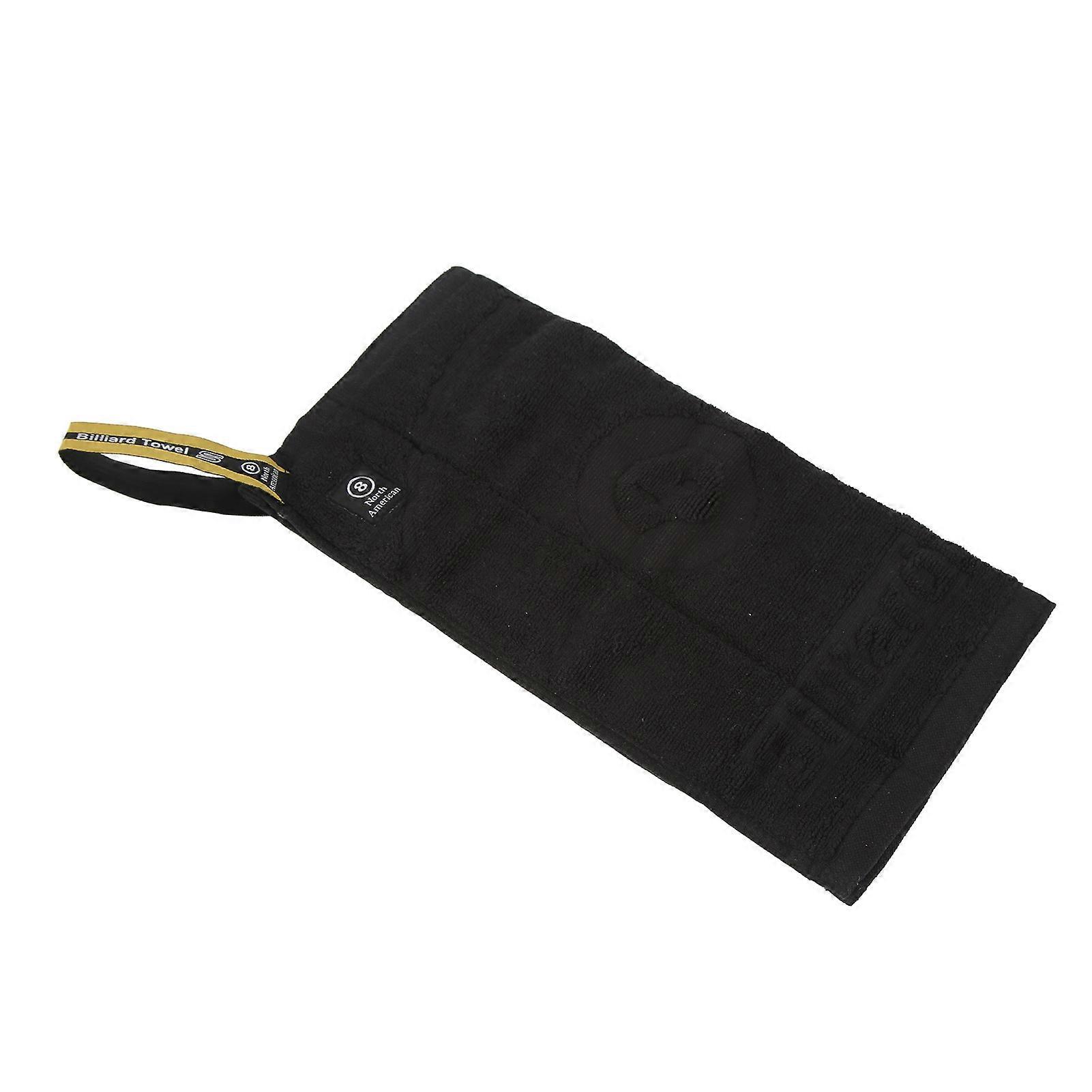 Billard Cue Tissu Coton Simple Apparence Serviette Imprimée Pool Cue Cleaner Polisher Cloth