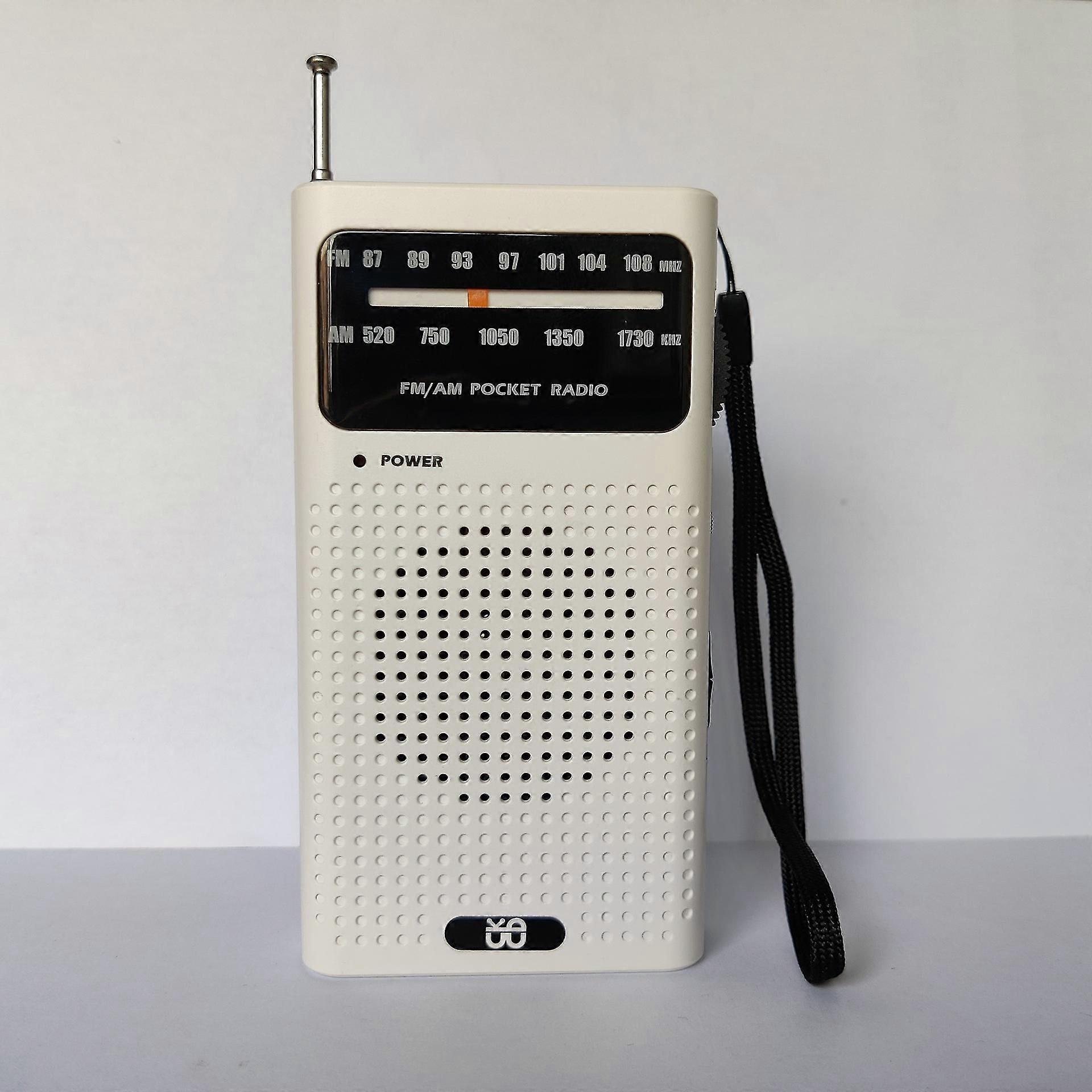 Pocket Radio Portable Mini Am/fm Radio Small Radio Transistor With Power Indicator Headphone Jack