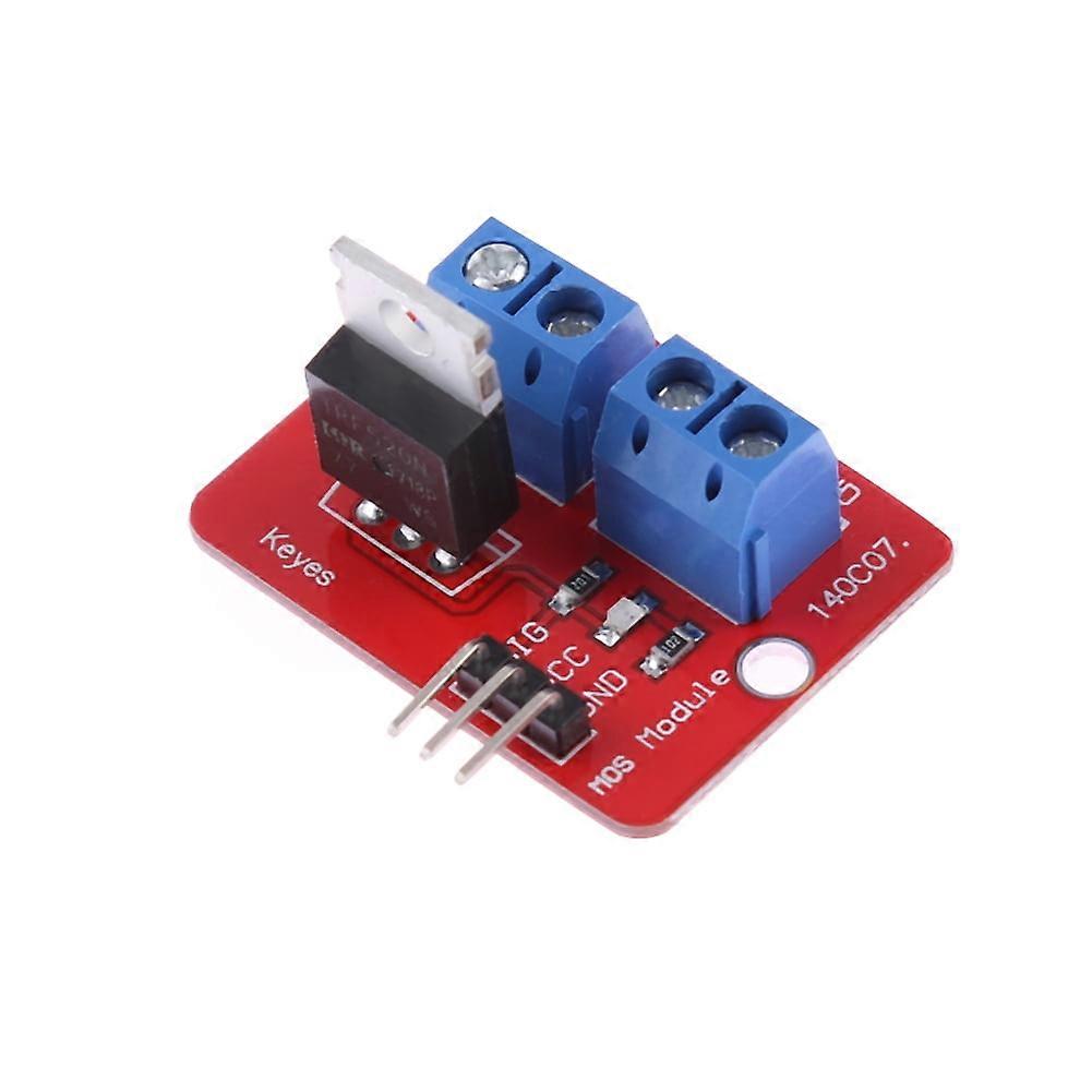 jixopn 0-24V Top Mosfet Button IRF520 MOS Driver Module for Arduino MCU ARM
