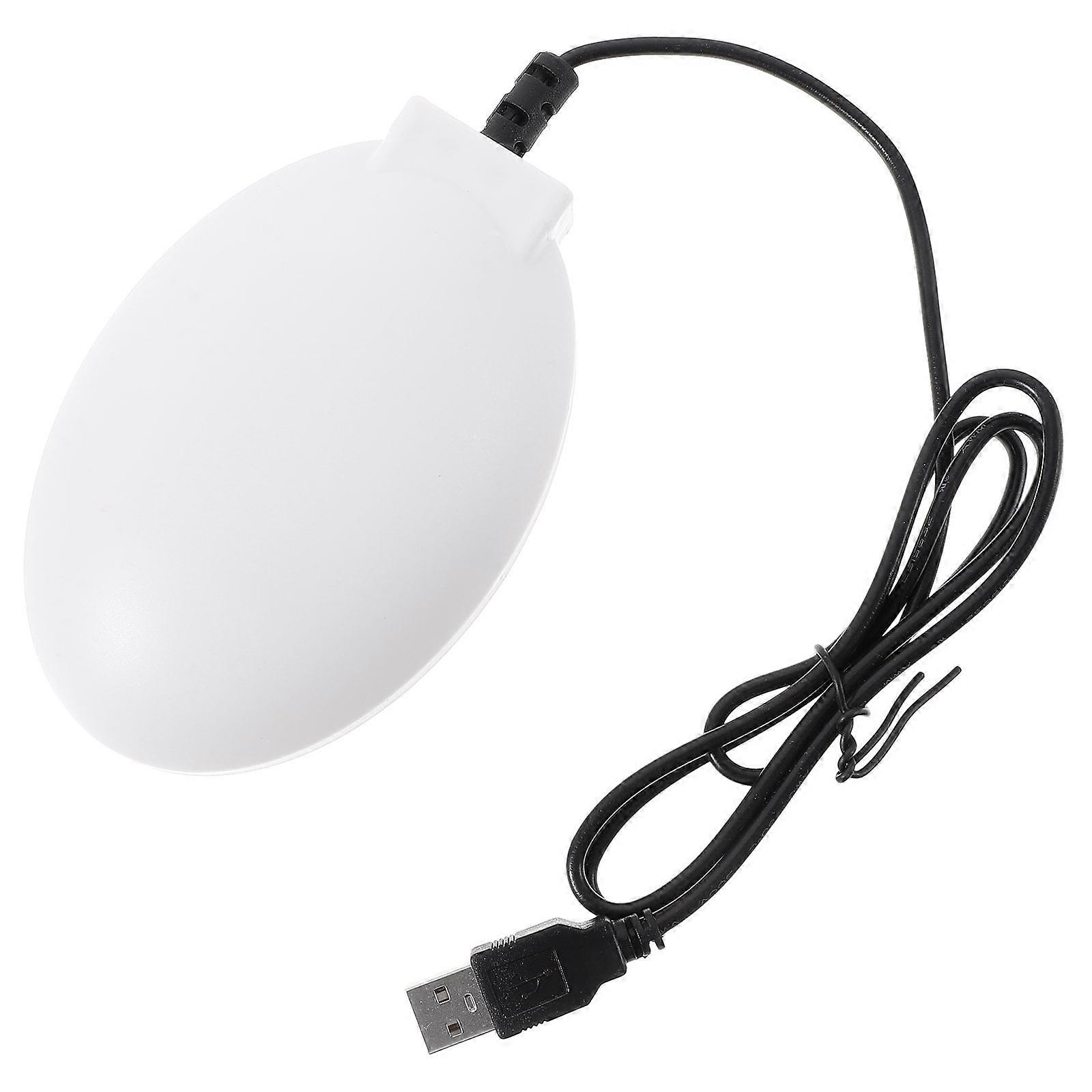 Bathing Heaters Warm Simple Heated Chicken Waterer Tool USB Heating White Abs