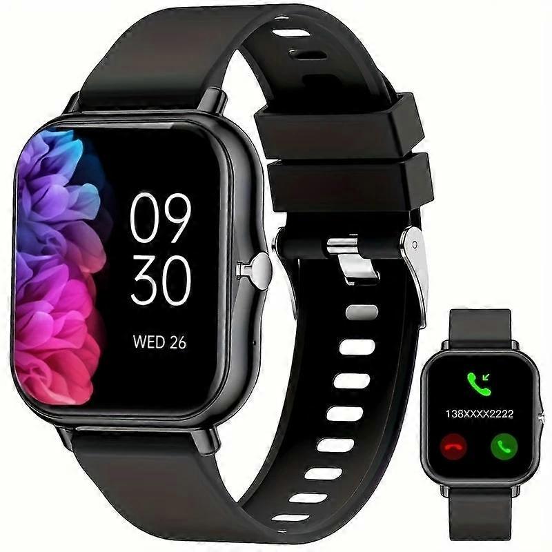 Smartwatch with Wireless Calling and Multiple APP Notifications, Customizable Wallpaper, Compatible with iPhone/android, Ideal for Men and W