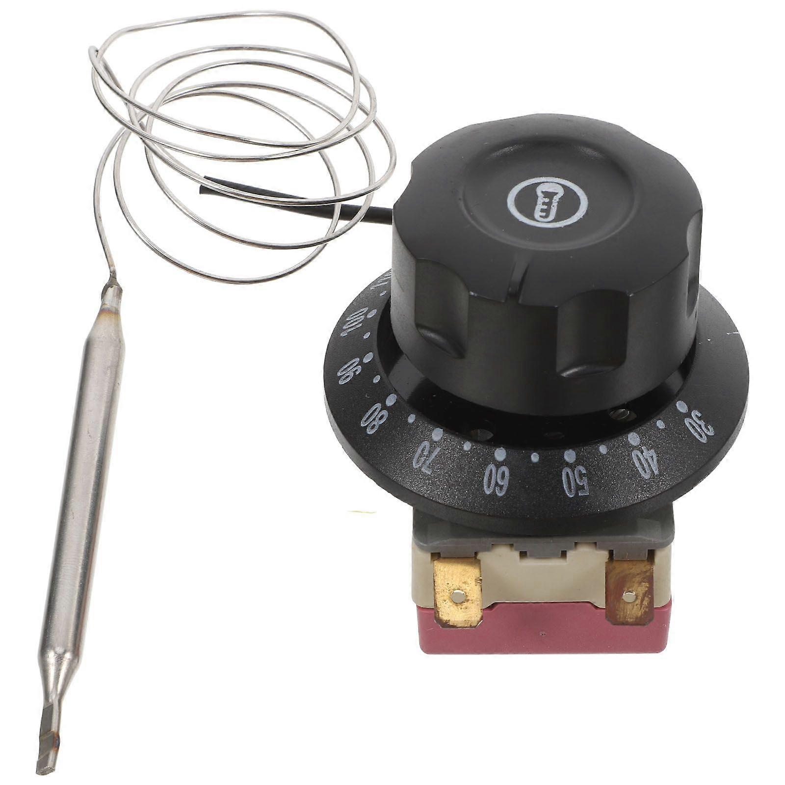 Digital Thermostat For Electric Oven Air Fryer And Water Heater With Temperature Control Switch Includes Screws And Crimp Terminals