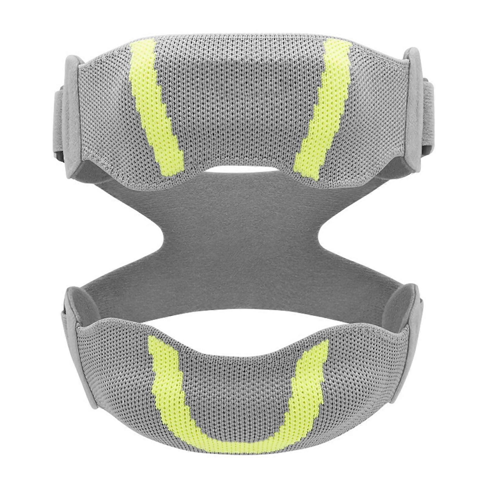 Reinforced Double Strap Knee Guard Flexible Support Running Knee Support Strap for High Impact Activity Gym Exercises  Yellow