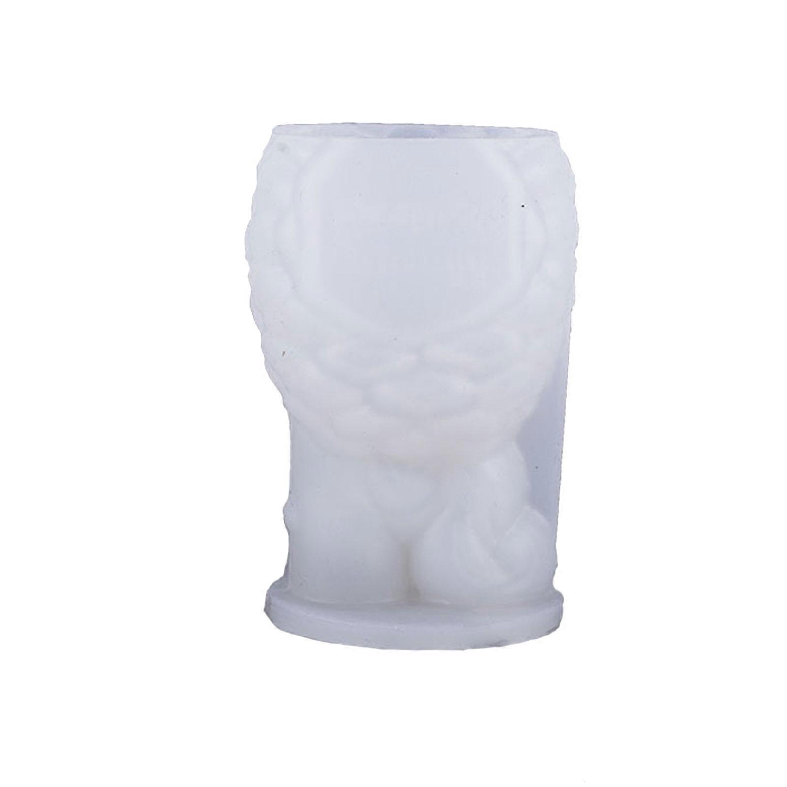 Reusable 3D Silicone Molds Set For Handmade Candle Chocolate Soap Christmas Party DIY Activities Multicolor