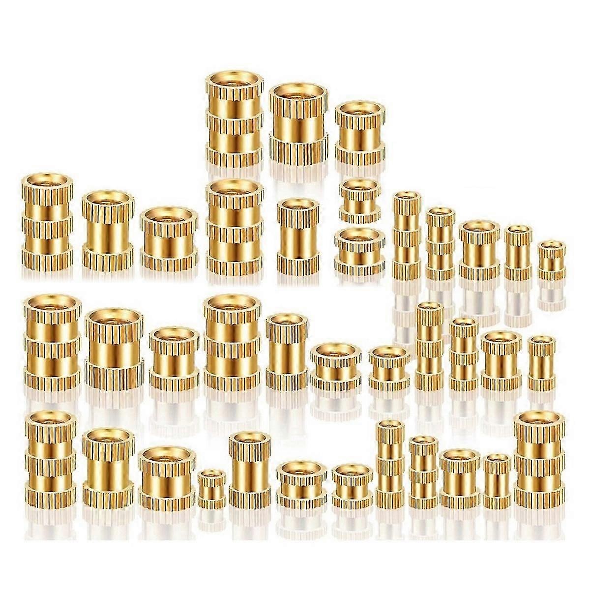 1000Pcs Threaded Inserts Brass Knurled Nuts Heat Set Insert Tool
