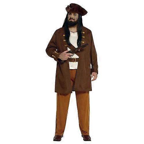 Fiestas Guirca Mens Pirate Captain Costume Set
