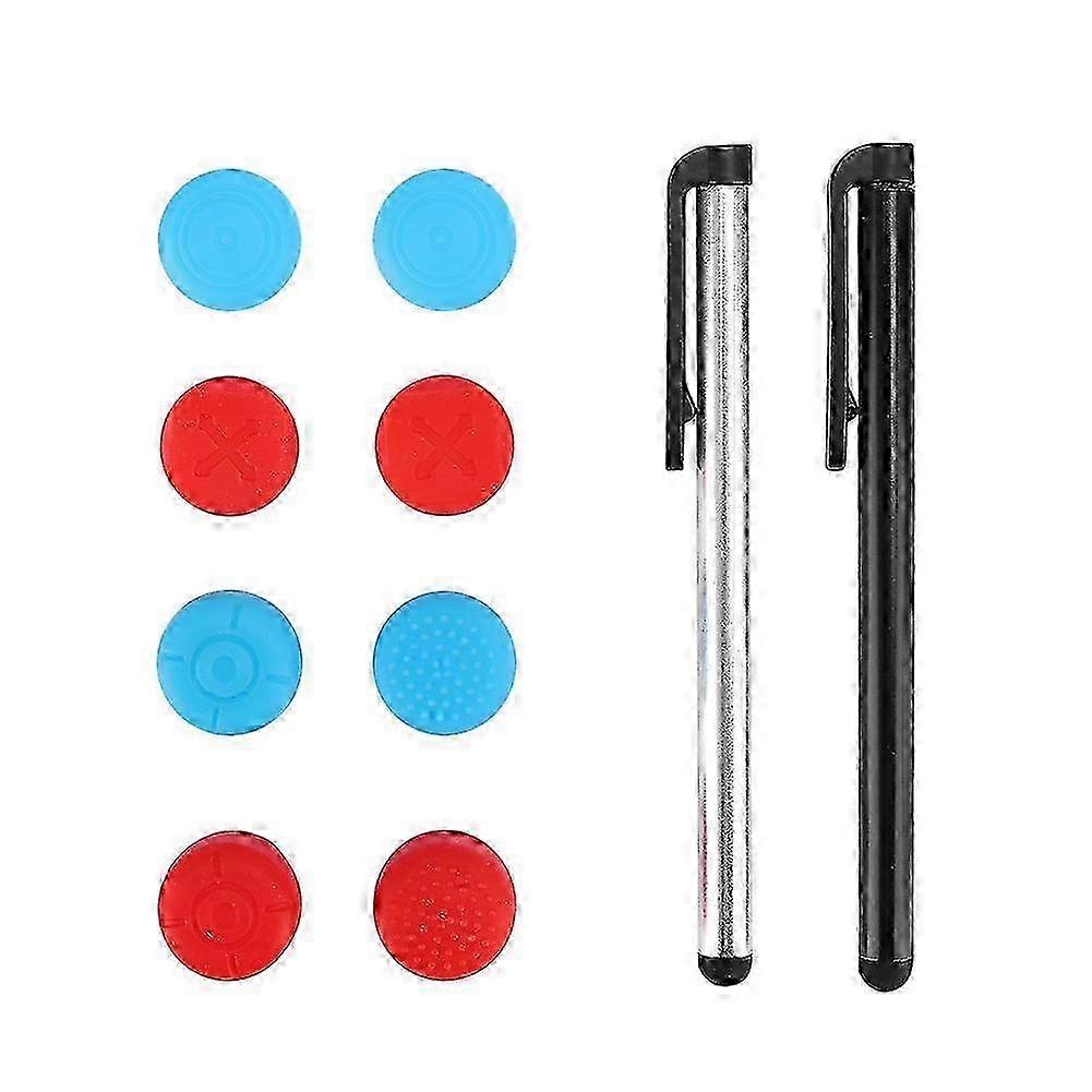 Game Machine Touching Stylus Pen Set with High and Short Rocker Cover Accessory for Switch lite