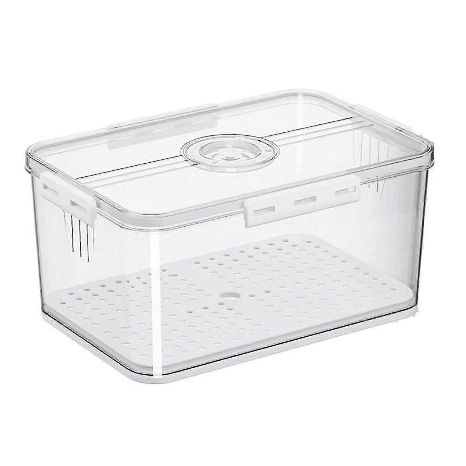 Bread Box for Your Kitchen Counter - Sealed Freshness with Time Recording, Lid Included - Perfect for Homemade Bread