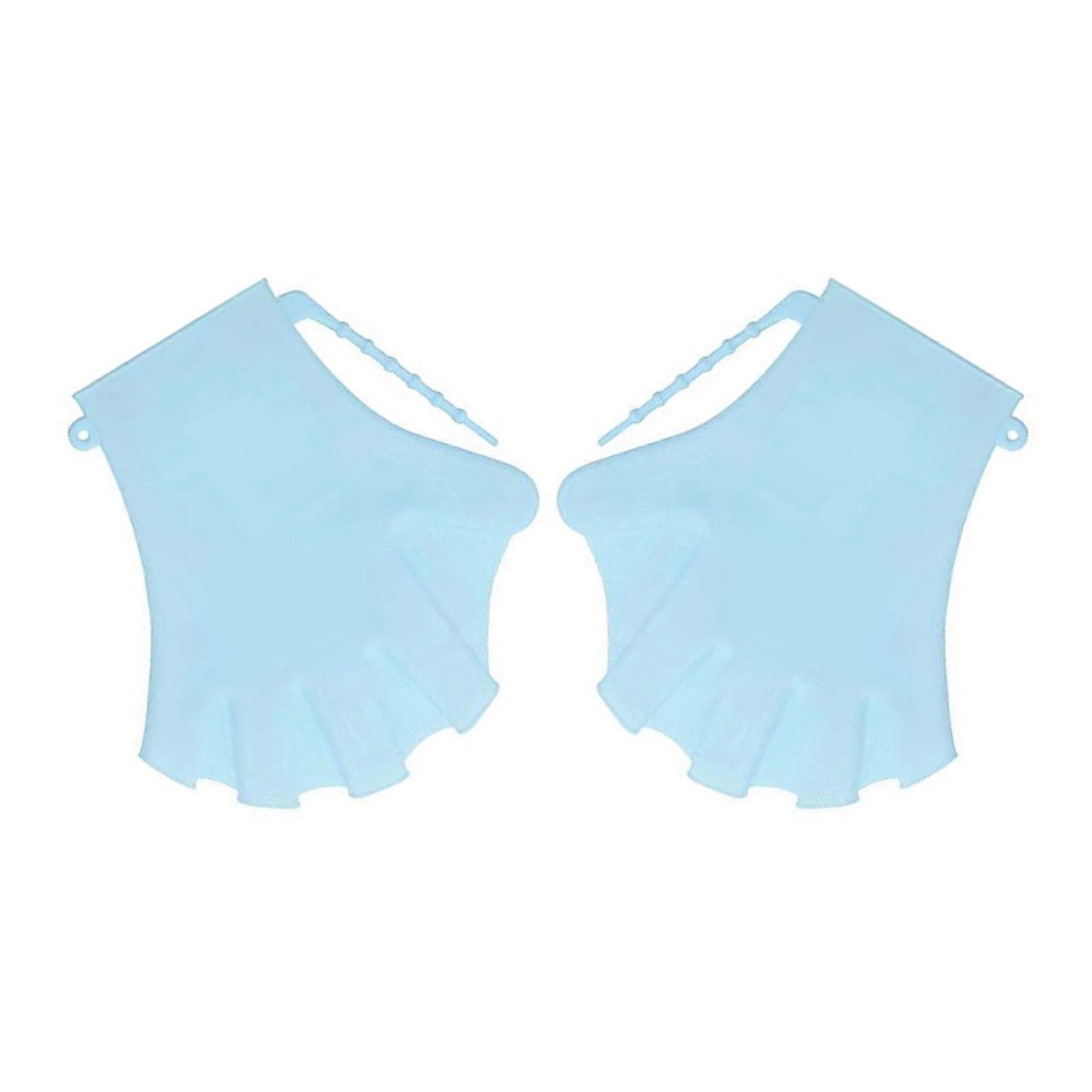 γάντι κολύμβησης Webbed δάχτυλο υδρόβιο γάντι, webbed γάντι κολύμβησης υδρόβιο γάντι βατραχοπέδιλα κολύμπι παλάμη δάχτυλο γάντι ουρανό μπλε