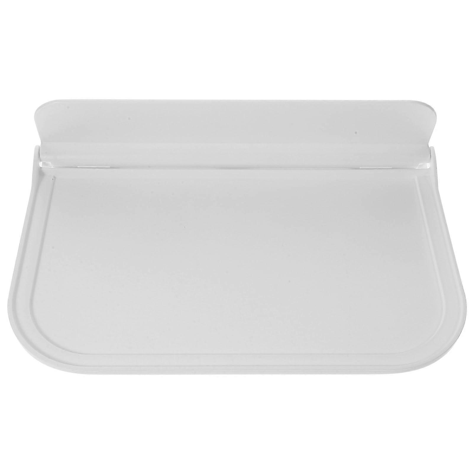 Foldable Storage Rack Bathroom Corner Shelf Wall Hanging Board SpaceSaving Simple Storage Shelf Home Unit