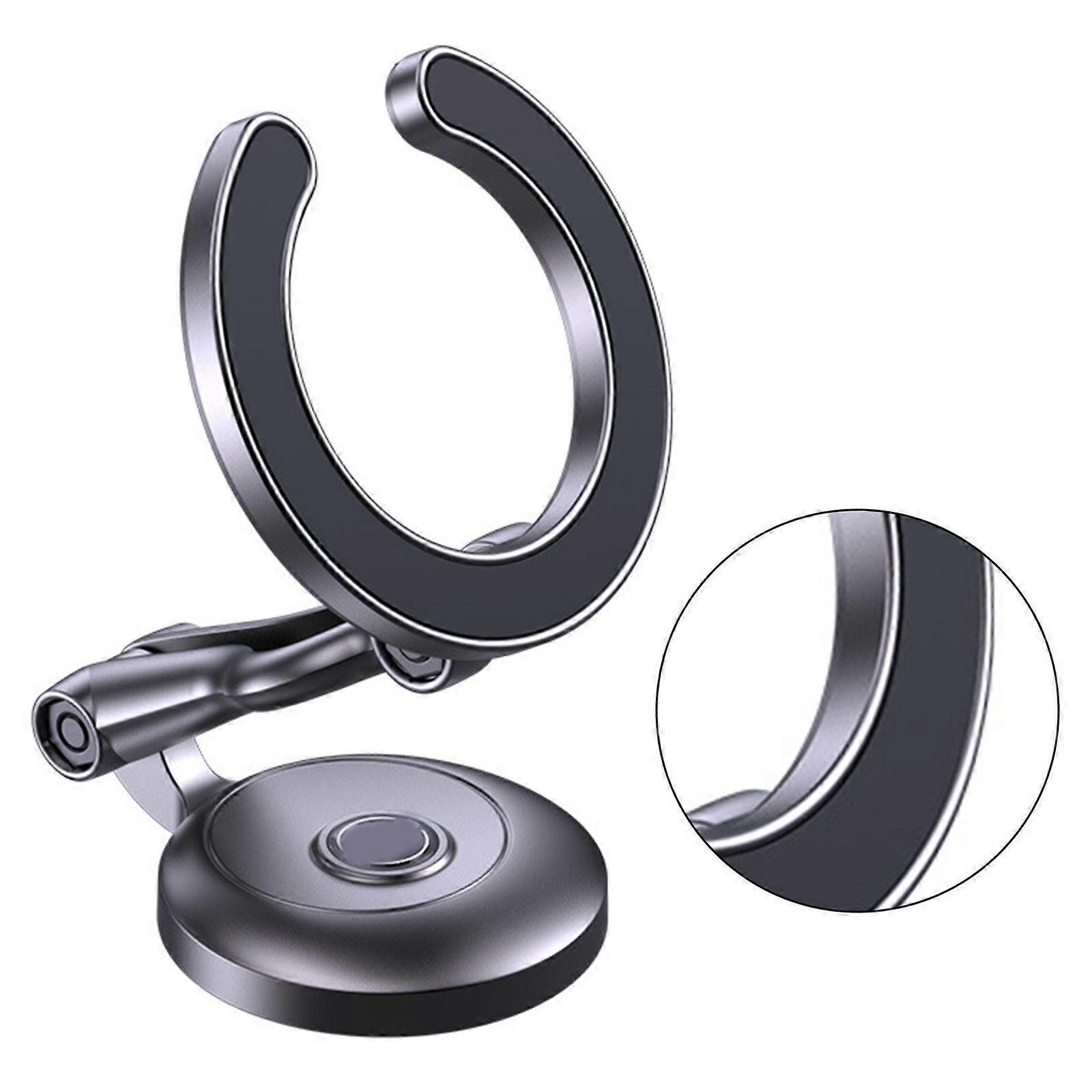 Magnetic Auto Phone Holder Not Slip Dashboard Mount Flexible Rotation Phone Stand Enhances Stability Car Phone Bracket Multicolor