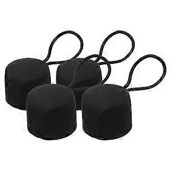 4 stk paraplyhåndtak: sklisikkert plasterstatningshåndtak - sammenleggbare paraplyer grep reserve - solid oppgraderingsdel - passer i 15-16 cm tråddiameter