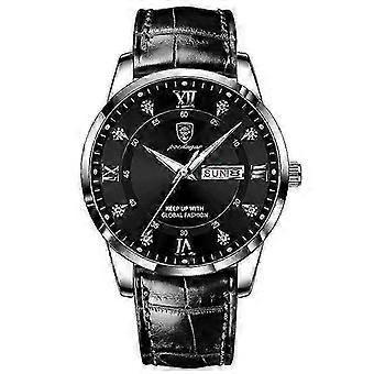 w OHPA 827 watch Men's Watch Belt Multi functional Quartz Watch