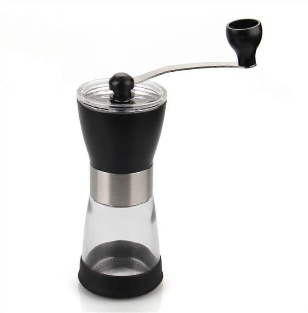Manual Coffee Grinder with Ceramic Burrs, Adjustable Settings, Ergonomic Handle for Home and Travel