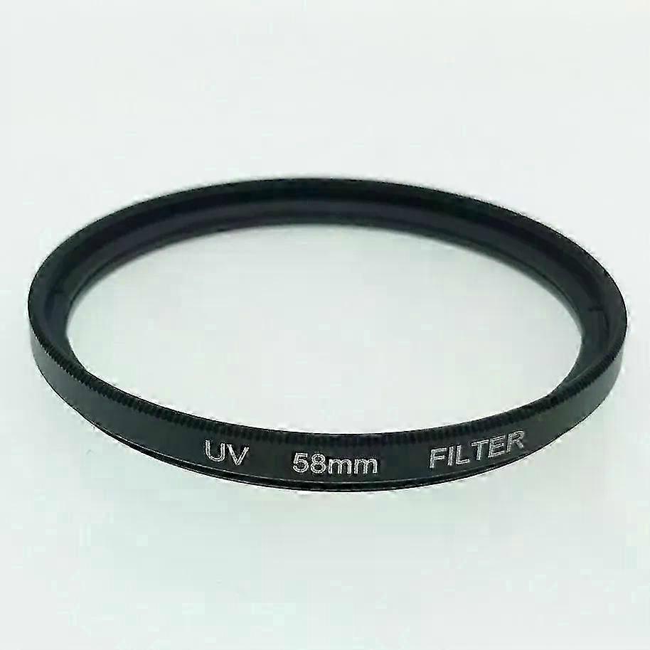 UV Filter Camera Lens Protector 52/55/58/62/67/72mm Dustproof and Sandproof Universal Filter Accessories