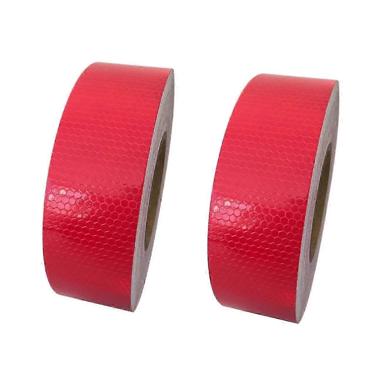 Colored Duct Warning Tape - Safety Marking Stickers Reflective Adhesive