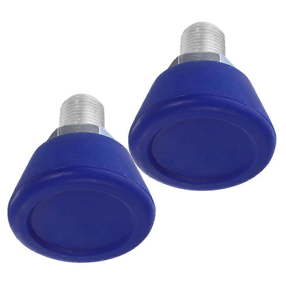 Blue Roller Skate Stoppers Toe Stop for Effective Braking 4Pcs