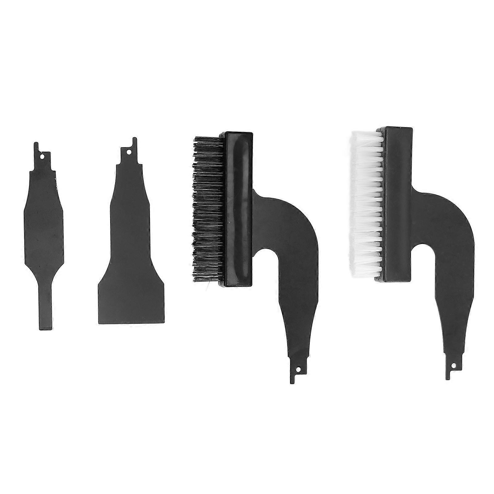 Reciprocating Saw Brush Head Nylon Wire Abrasive Brushes Reciprocating Saw Attachment for Tile Floor Cleaning And Rust Removal